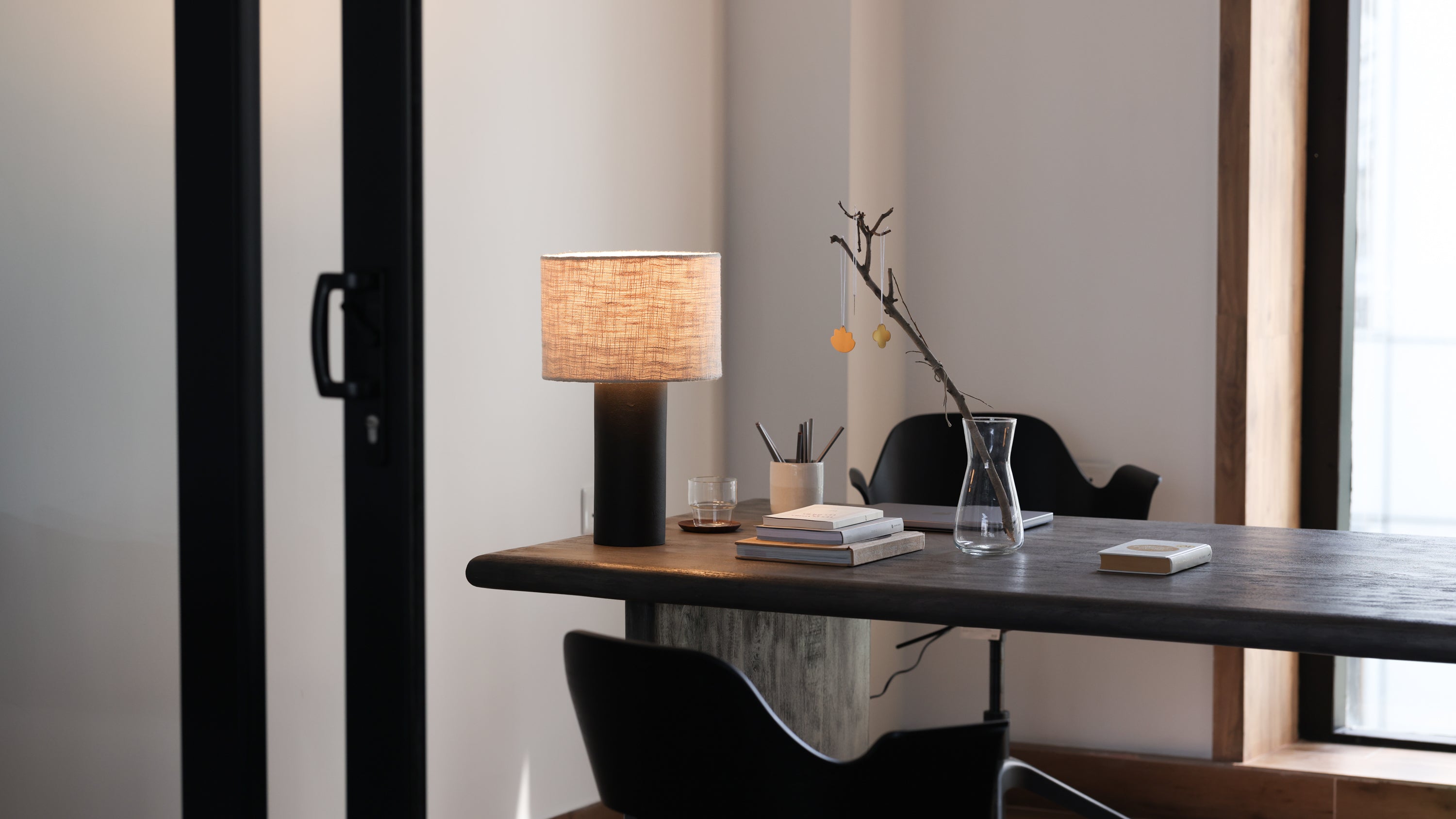 Black Table Lamps by fleck.