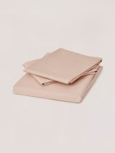 Blush Luxe Sateen Flat Sheet Set