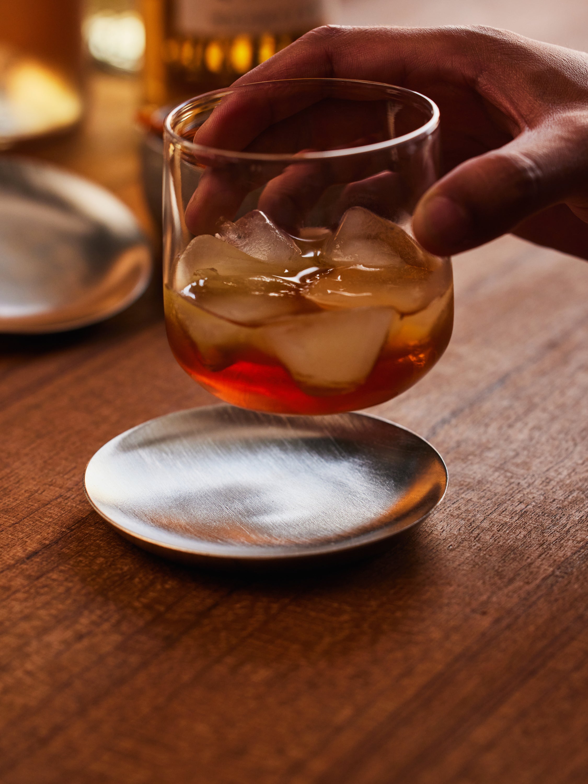 Coasters for coffee and drinks.