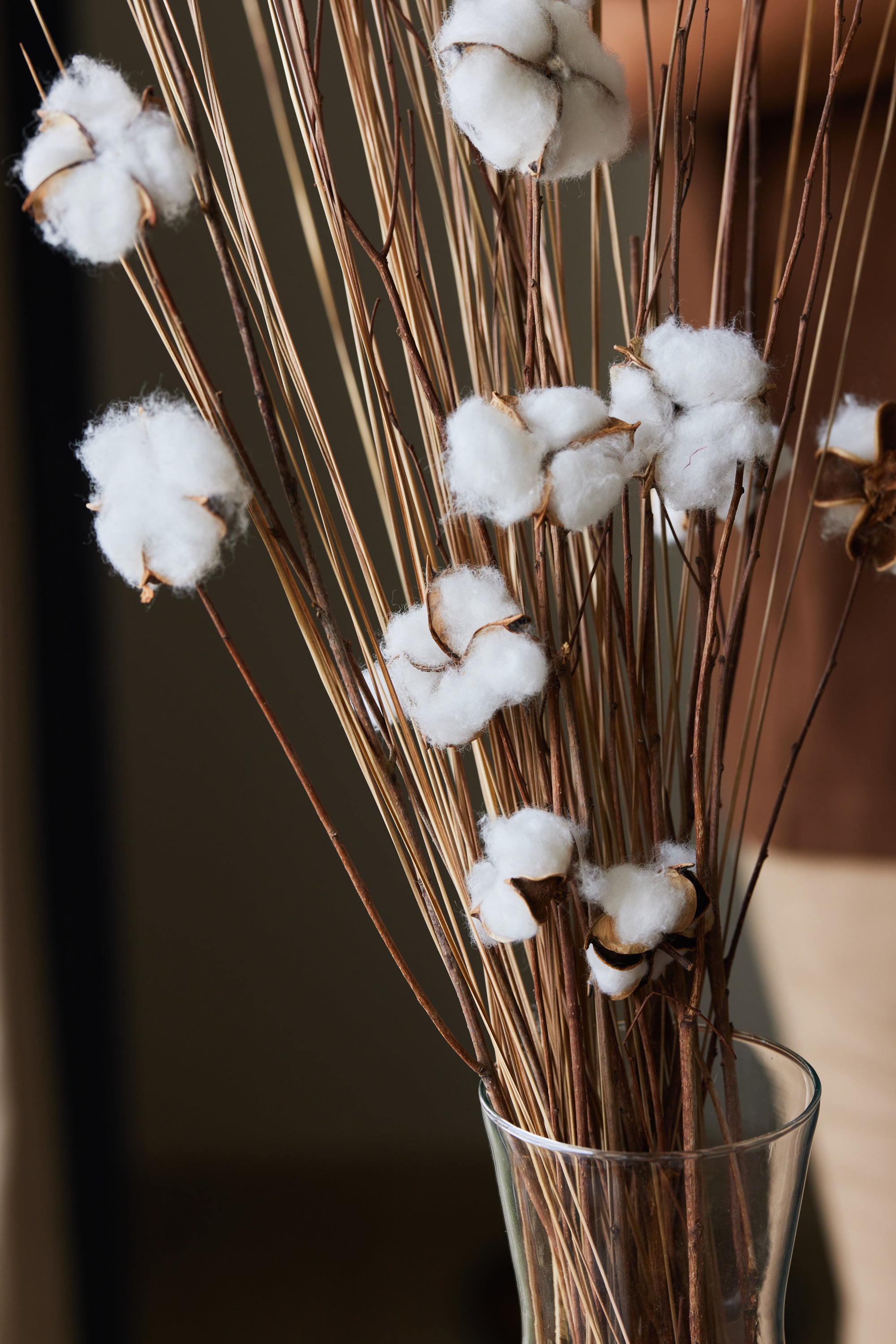 Cotton Flower Bunch for decor.