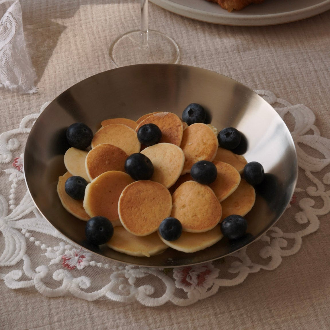 Fuji Stainless Steel Pasta Plate, Set of 2