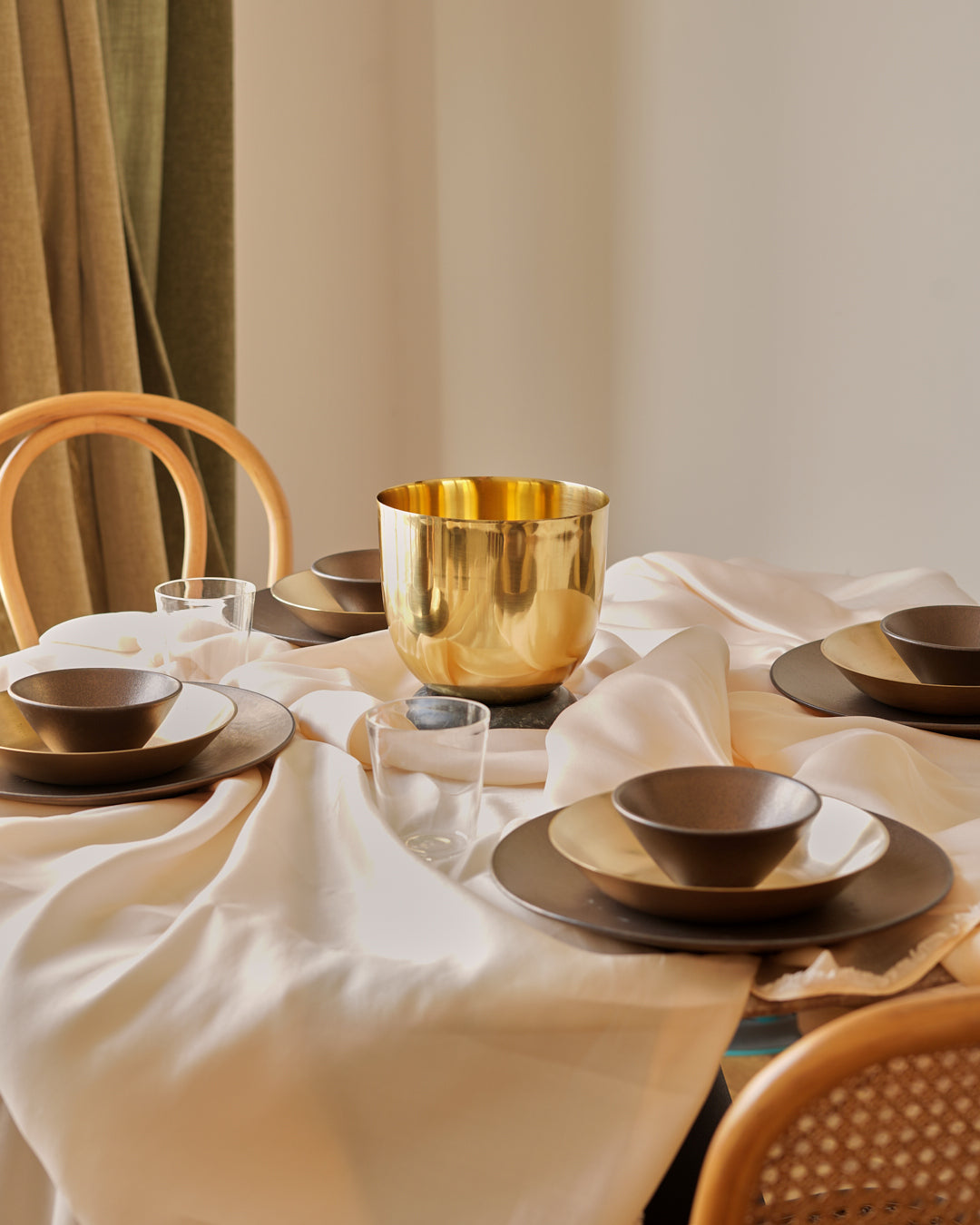 Heirloom Brass Planter