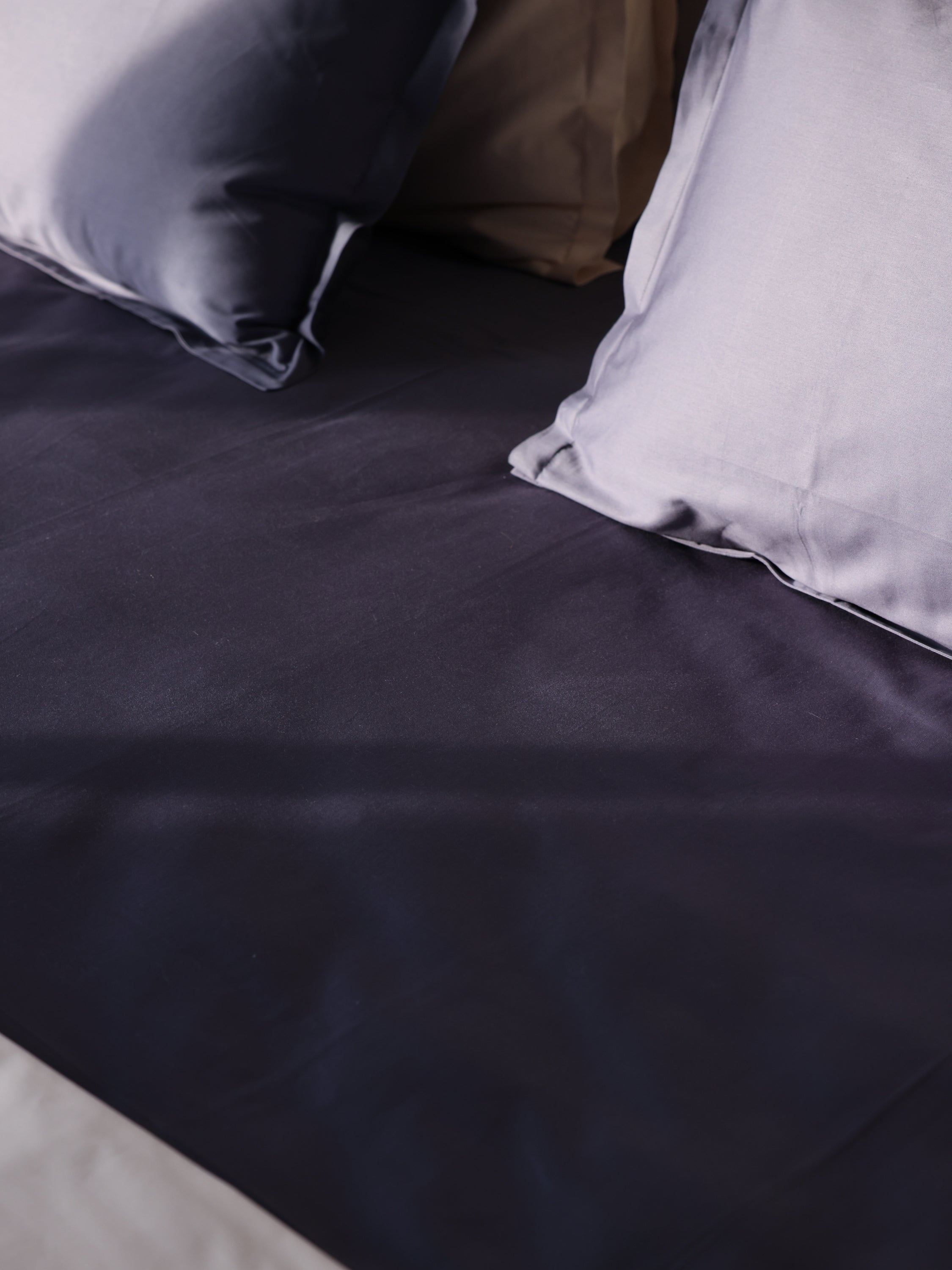 Dusk Luxe Sateen Flat Sheet