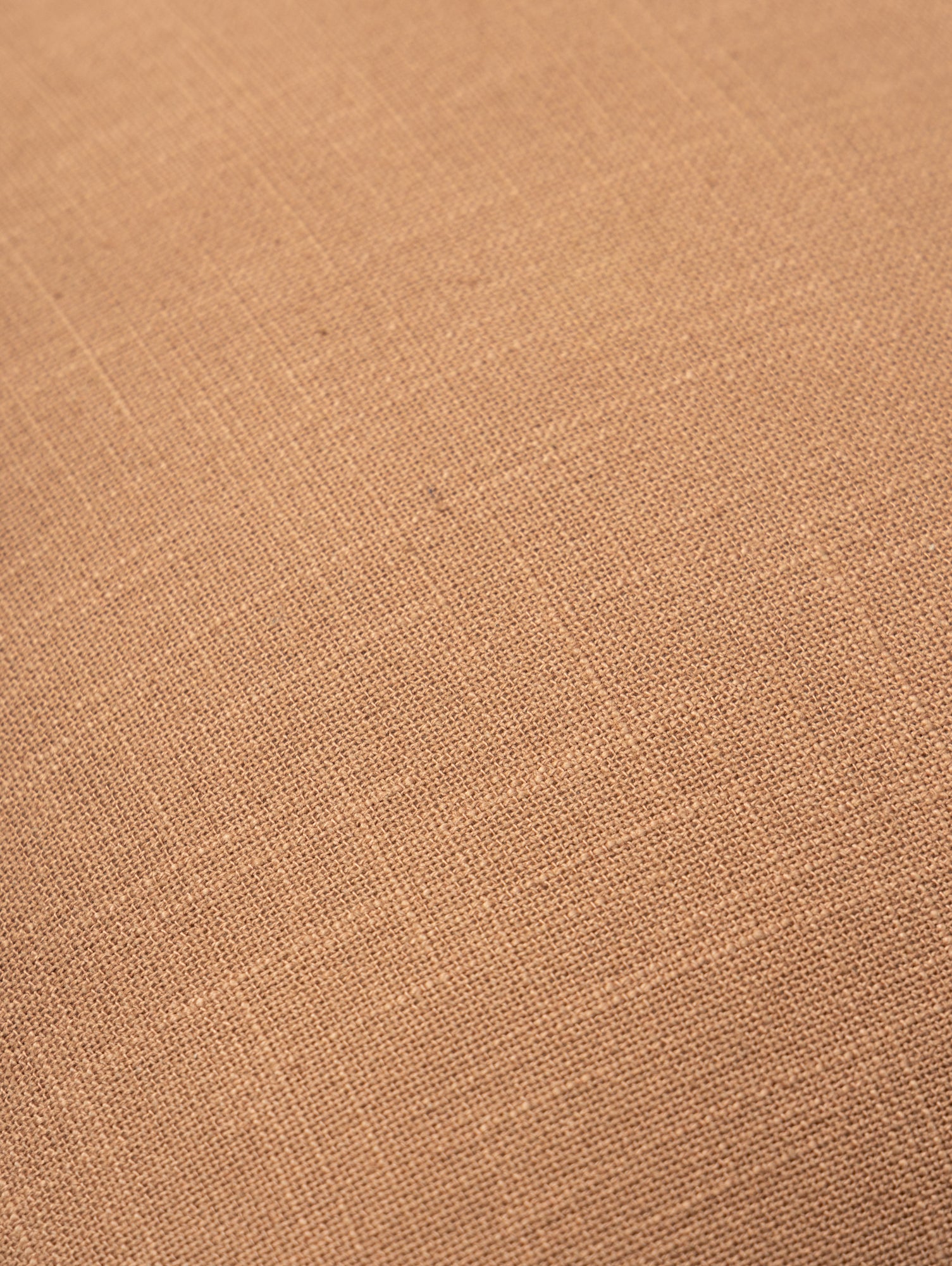 Embroidered Cushion Cover, Raw Umber