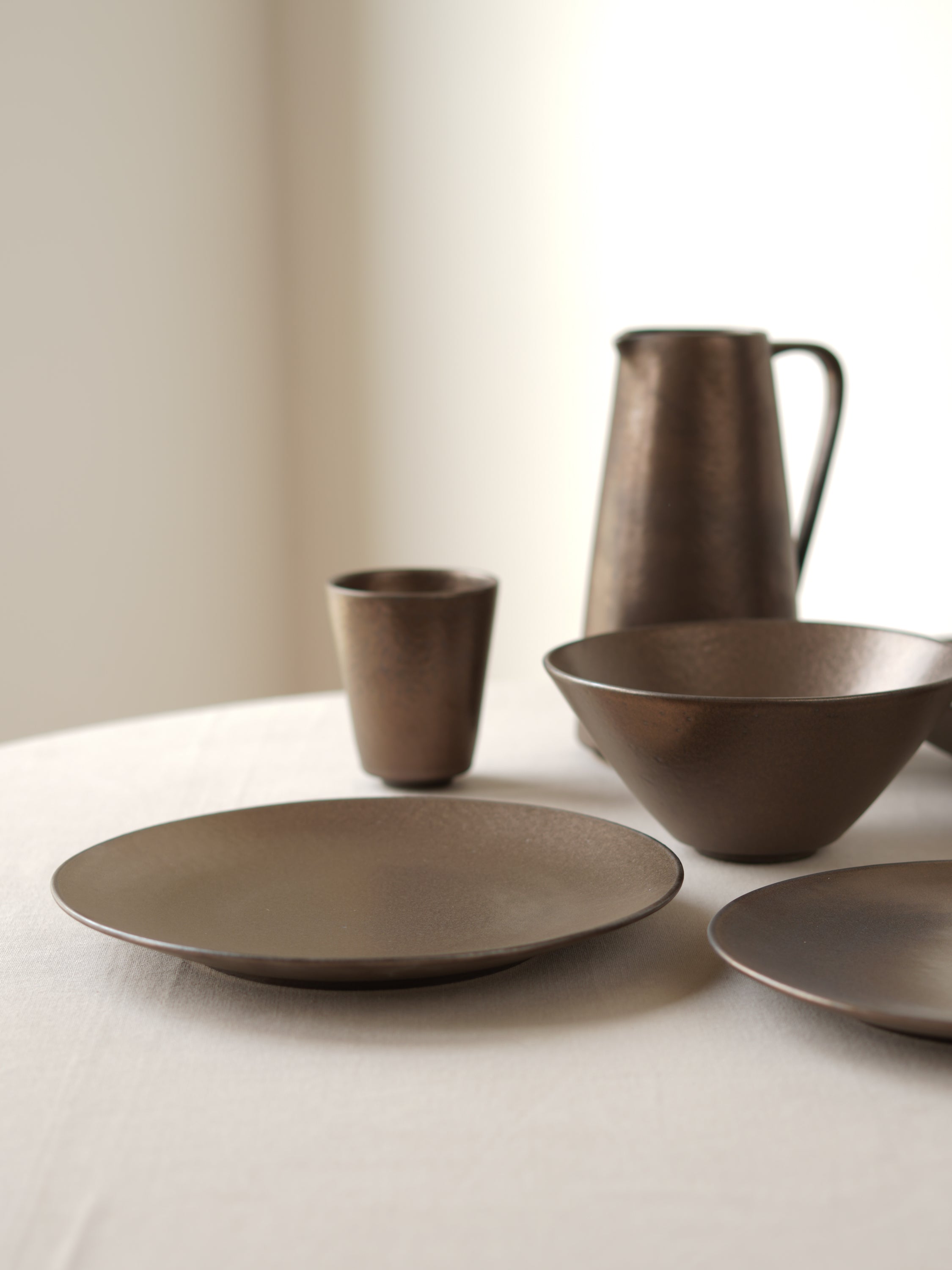 Fuji Ceramic Dinner Plate, Set of 6