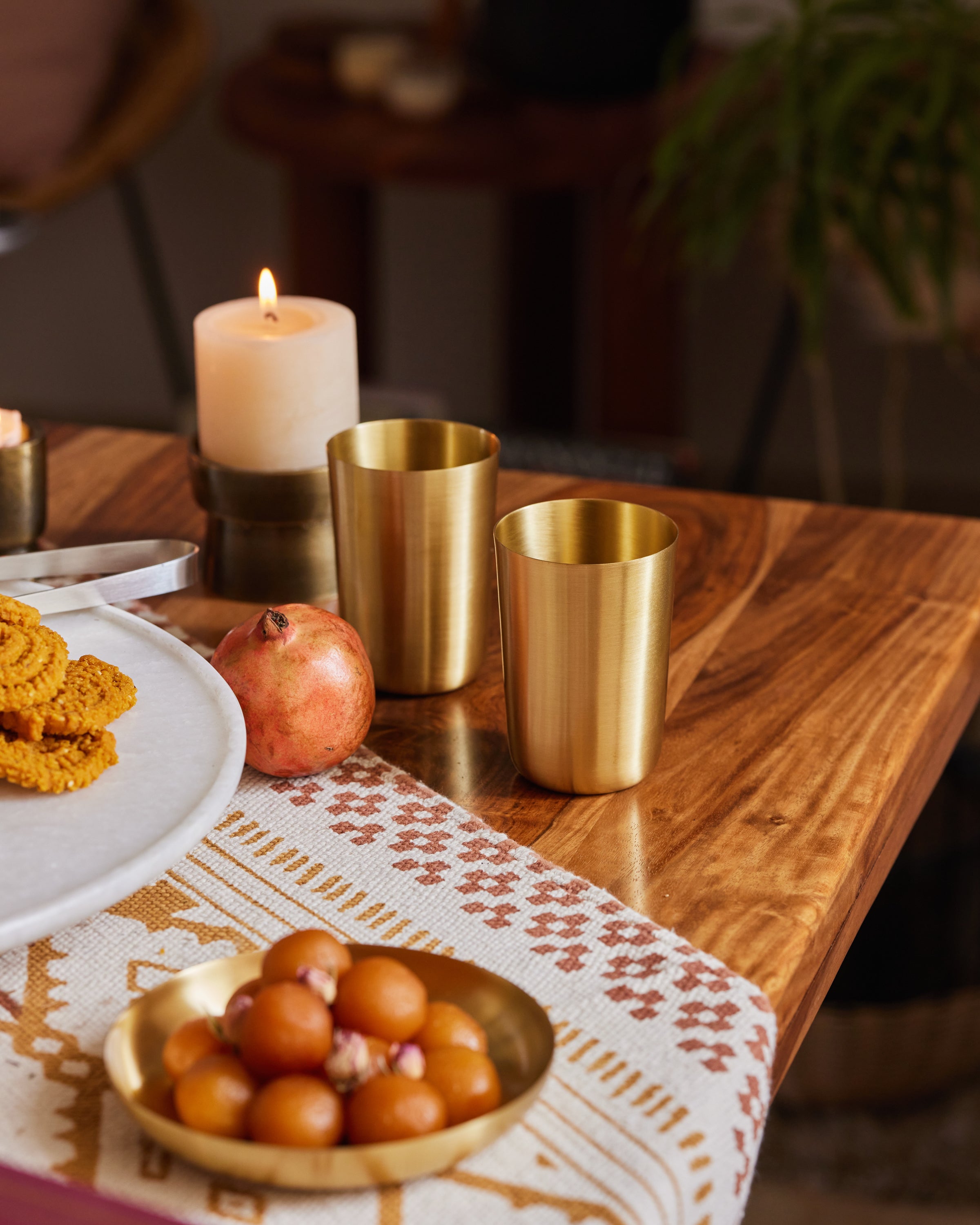 Heirloom Brass Tumbler