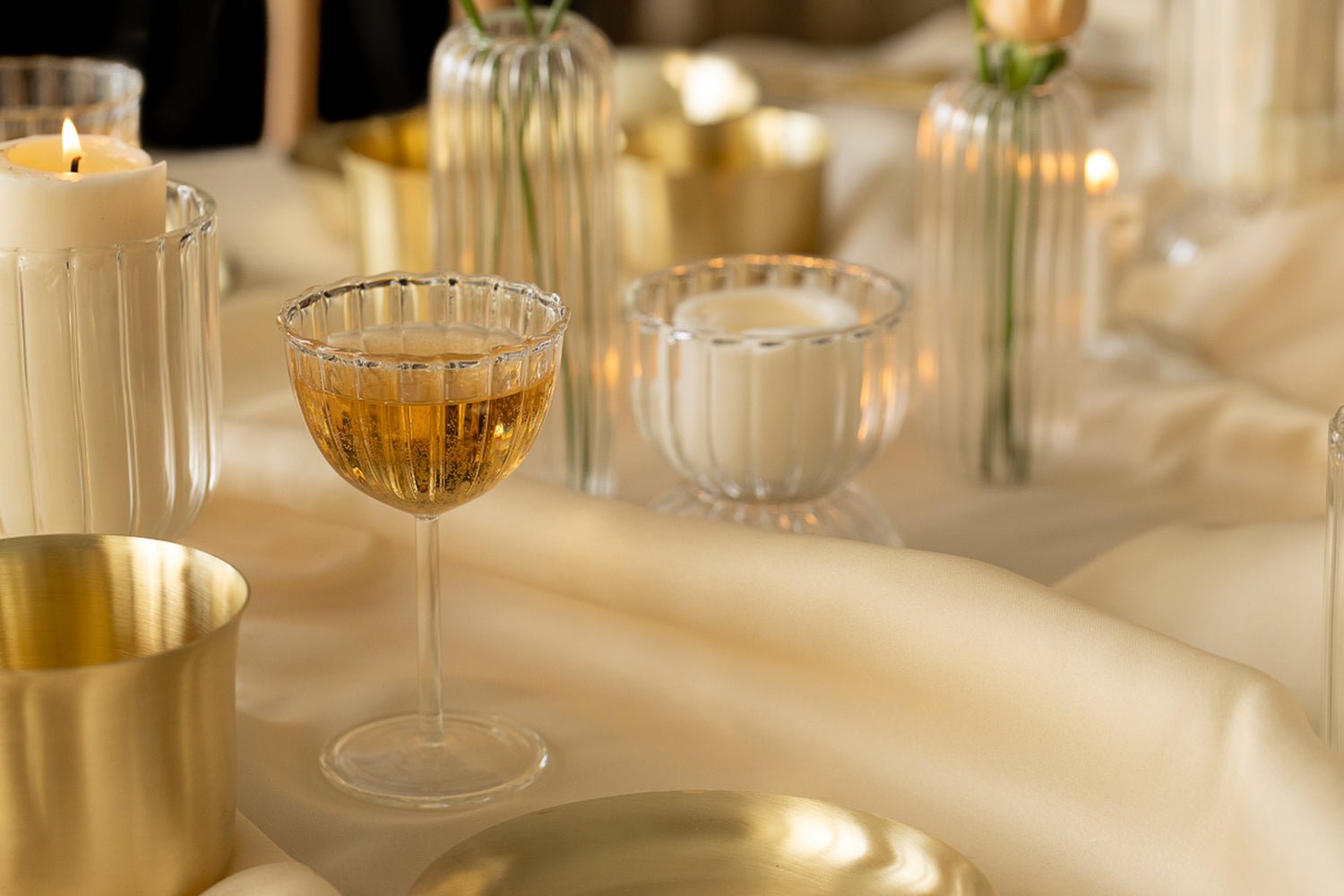 Kira Stemware Coupes, Set of 2