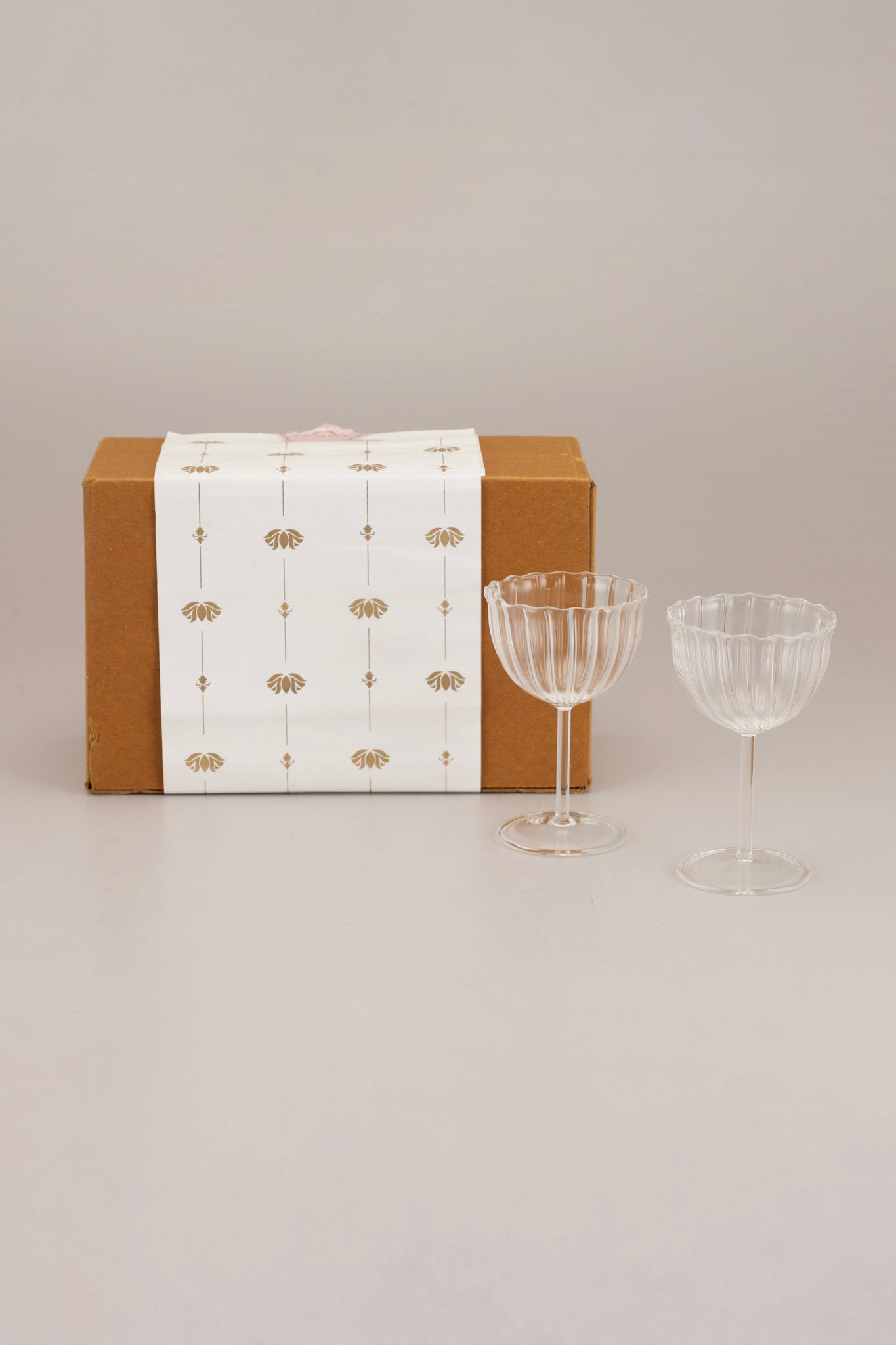 Kira Stemware Coupes, Set of 2