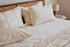 Natural Organic Cotton Percale Flat Sheet Set with percale box comforter