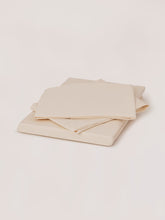 Natural Sateen Flat Sheet Set