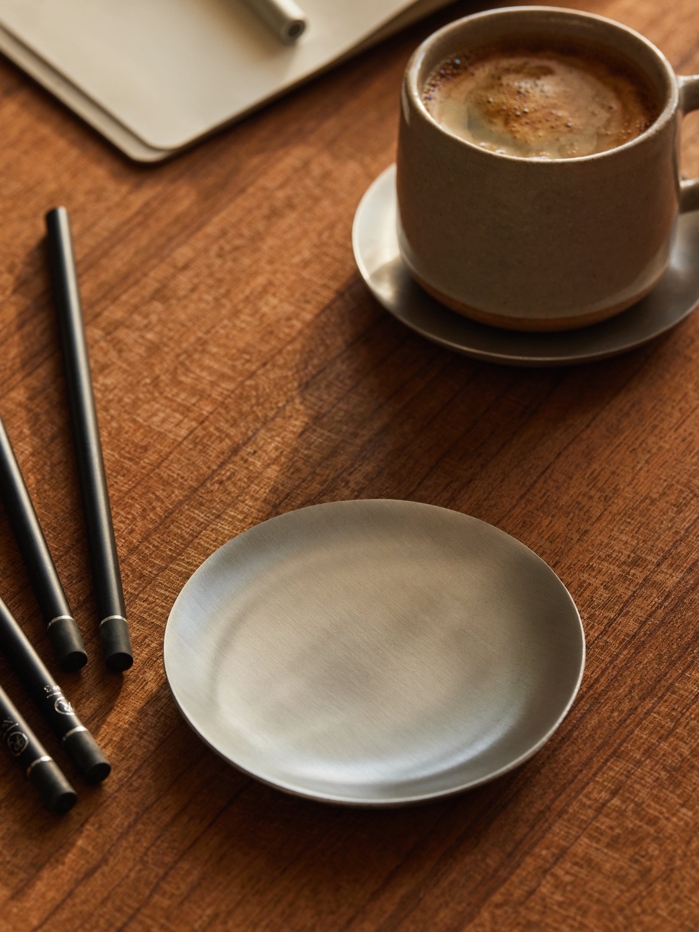Chrome Coasters, Set of 4