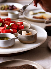 Sand Grey Ceramic Bowl Set of 2