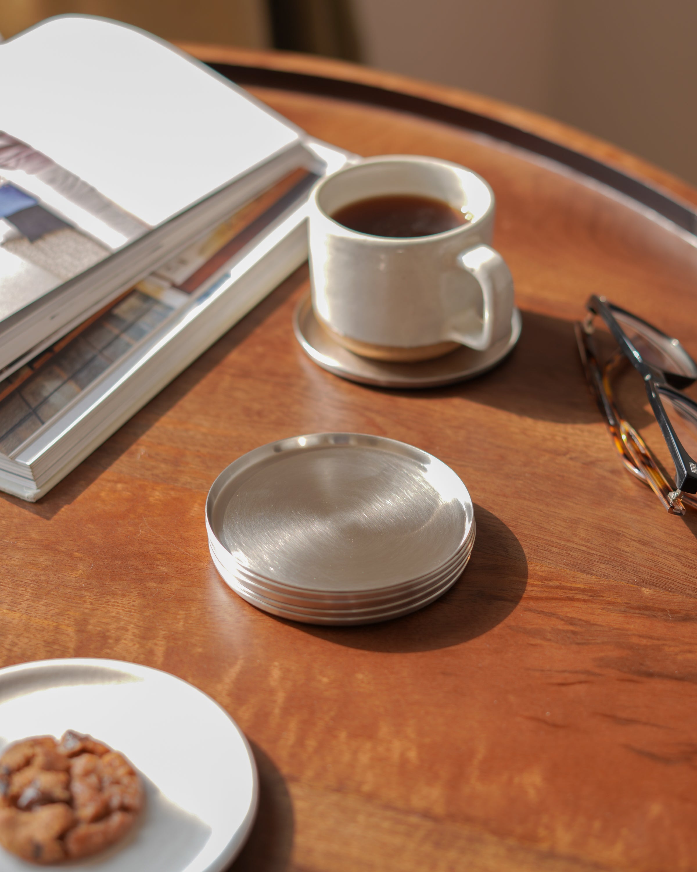 Steel Coasters, Set of 6