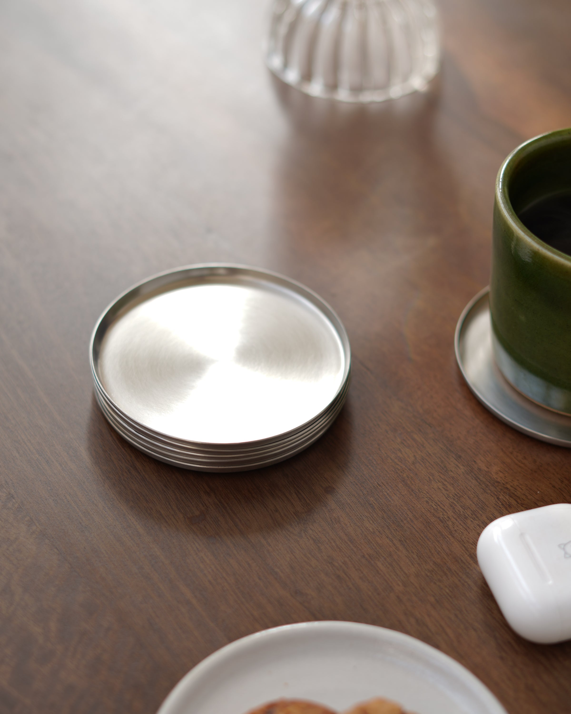 Steel Coasters, Set of 6