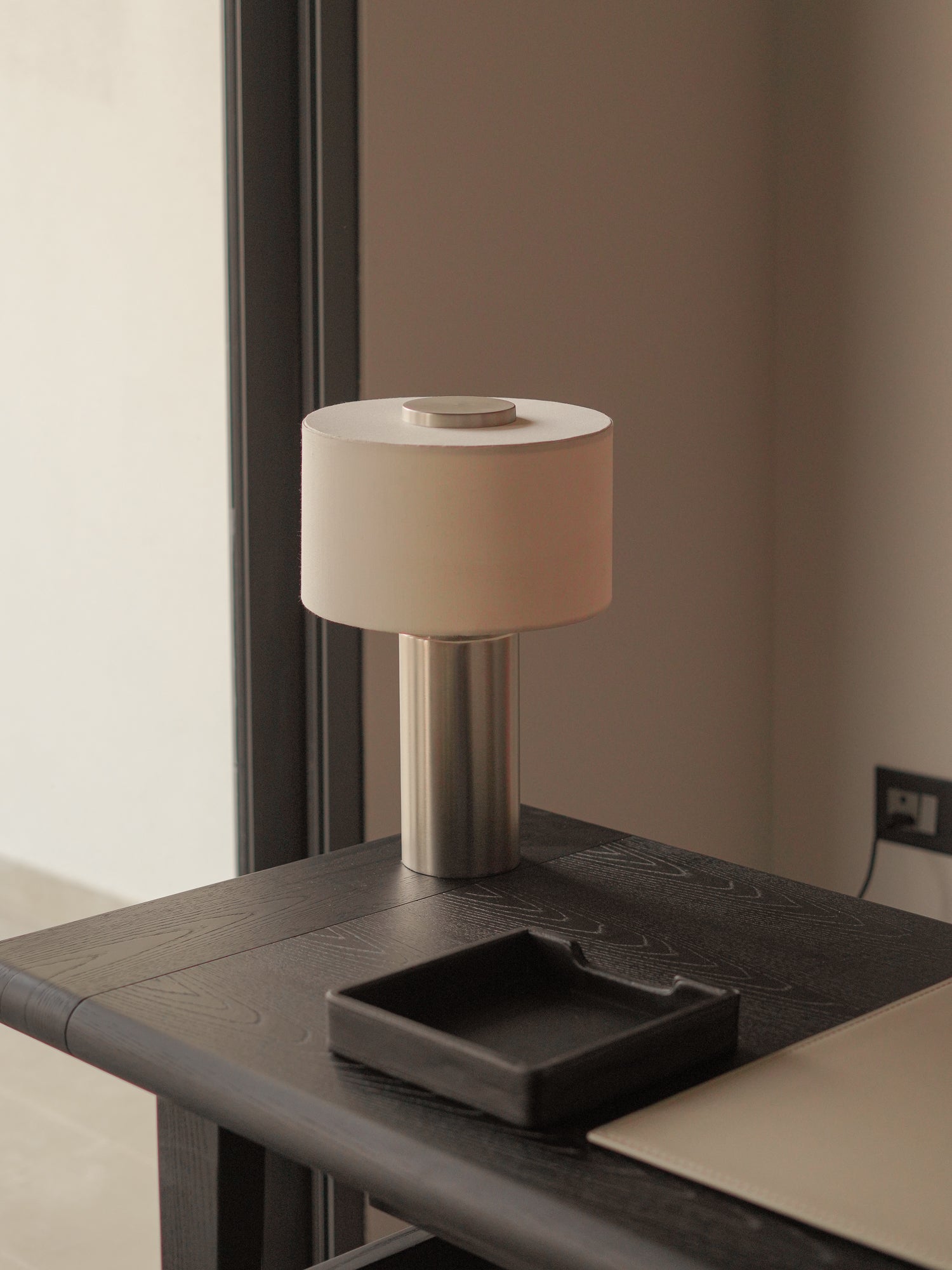 Column Table Lamp, Steel
