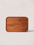 minimal teak wood trays
