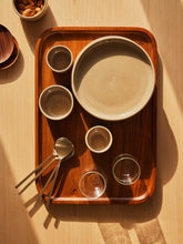 large wood tray