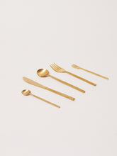 Wabi Brass Organic Cutlery Set
