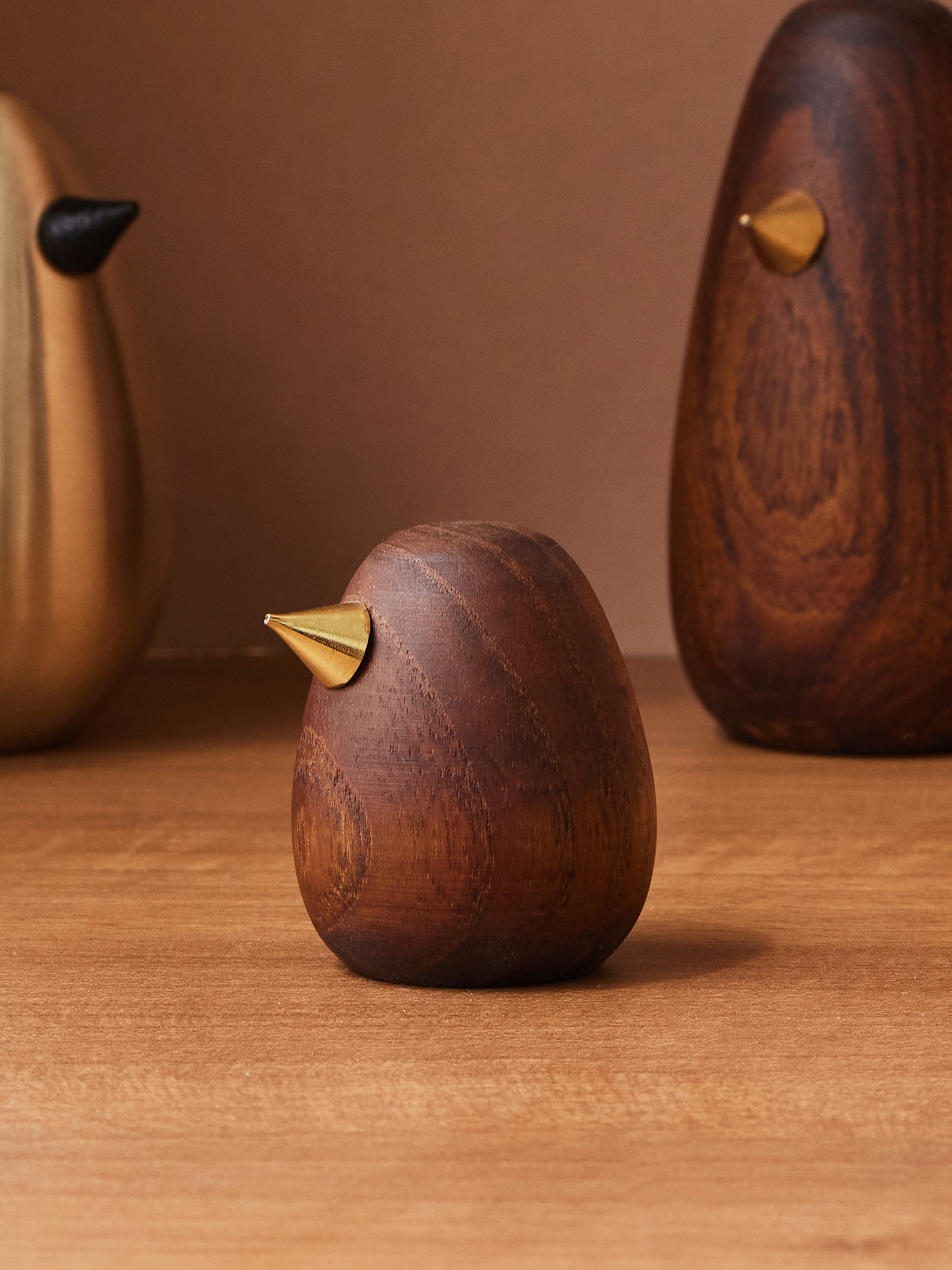 Small wooden decor pieces for center or side table.