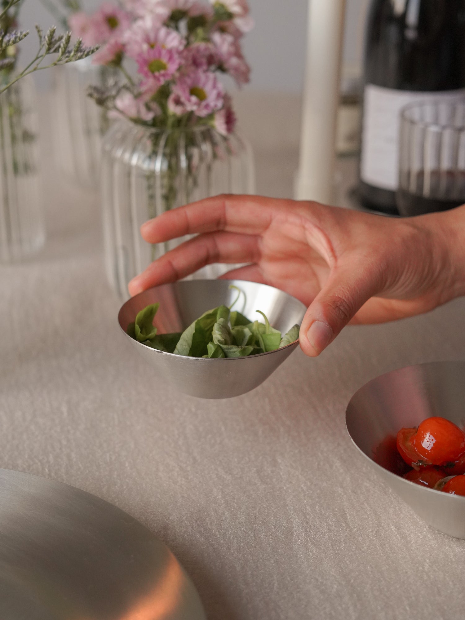 Fuji Stainless Steel Bowls, Set of 2