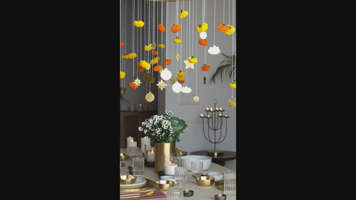 Diwali foliage hangings
