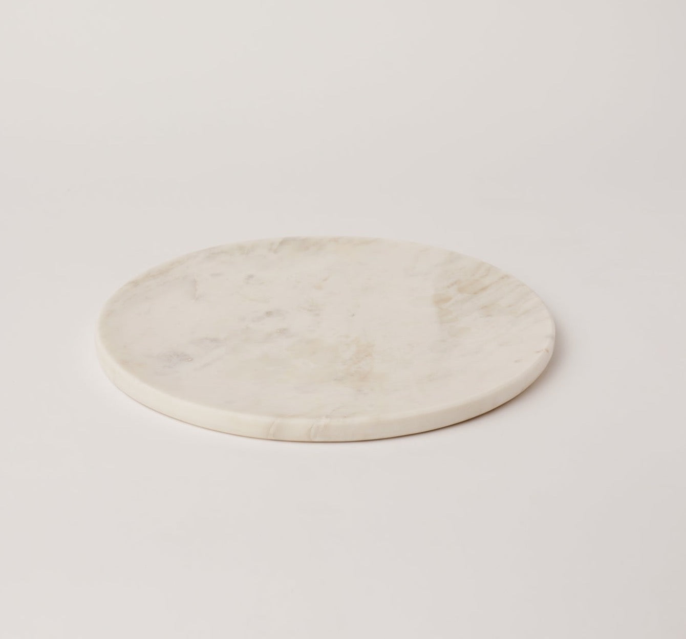White Marble Platter - Fleck