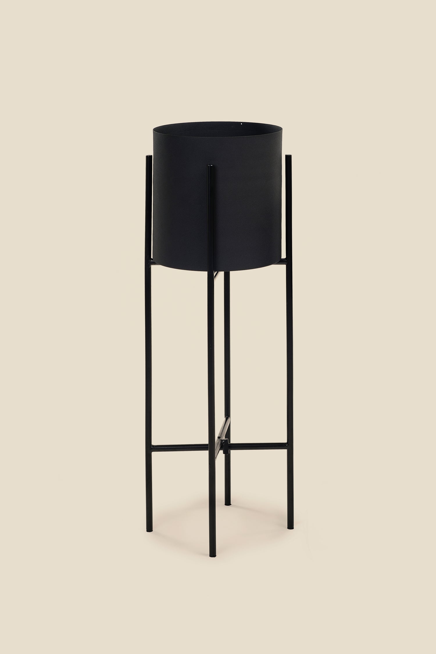 Black Dust Floor Indoor Planters - Fleck