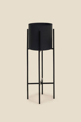 Black Dust Floor Indoor Planters - Fleck