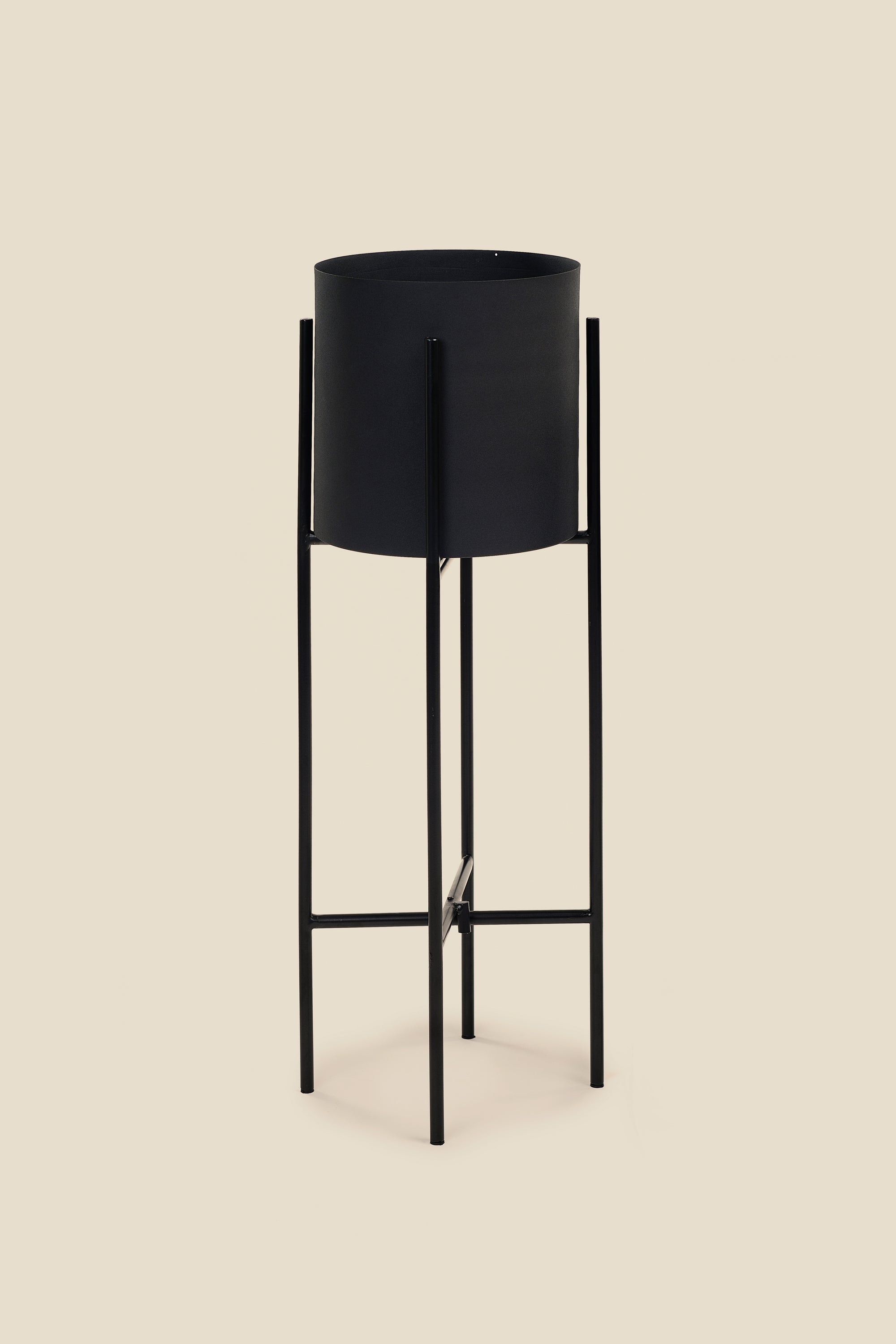 Black Dust Floor Indoor Planters - Fleck