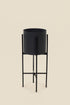 Black Dust Floor Indoor Planters - Fleck