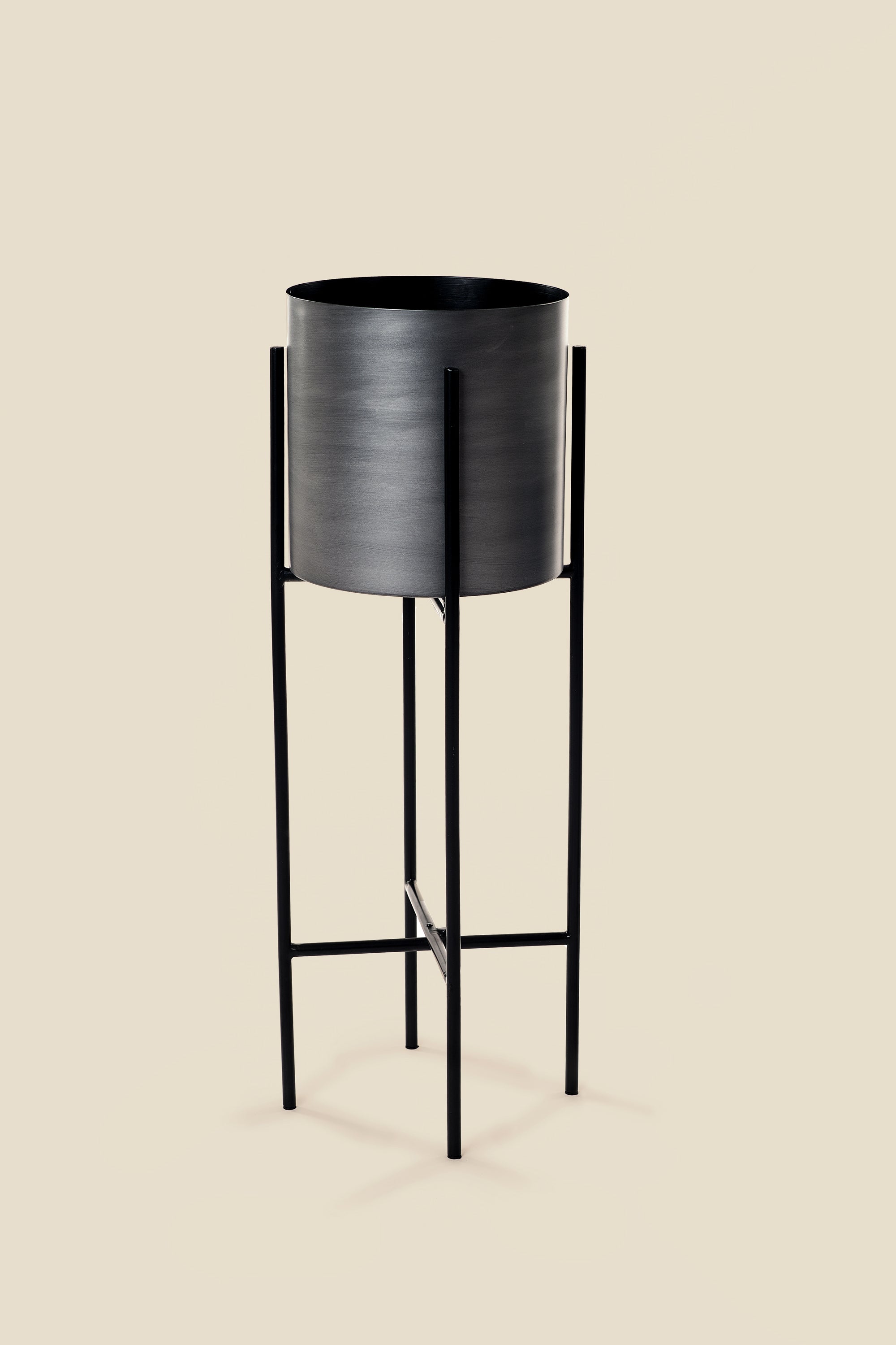 Raku Floor Indoor Planters - Fleck