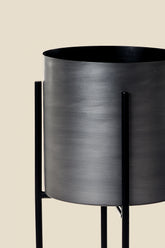 Raku Floor Indoor Planters - Fleck