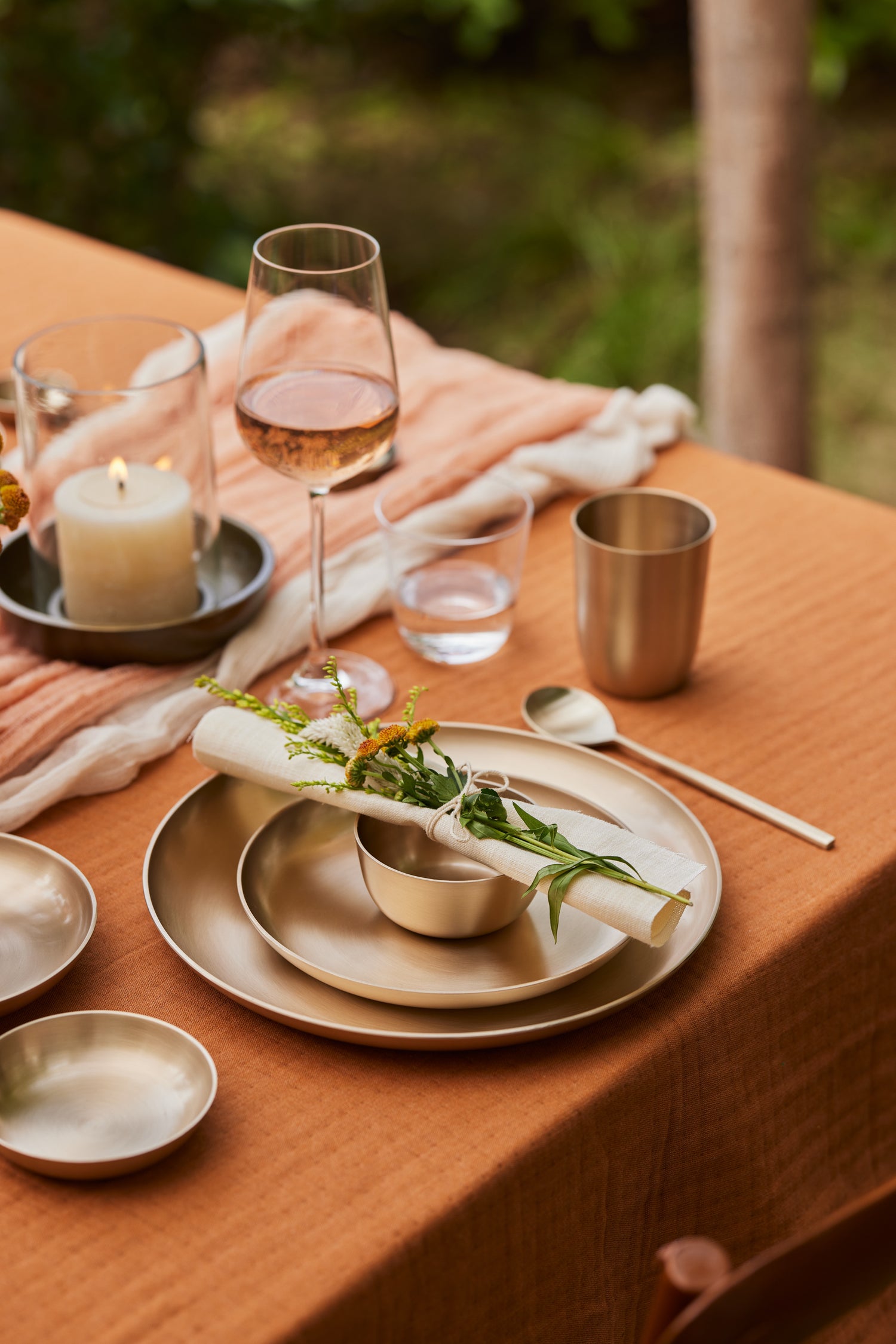 Handmade Kansa Dinner Set