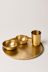 Heirloom Brass Dinner Set - Fleck