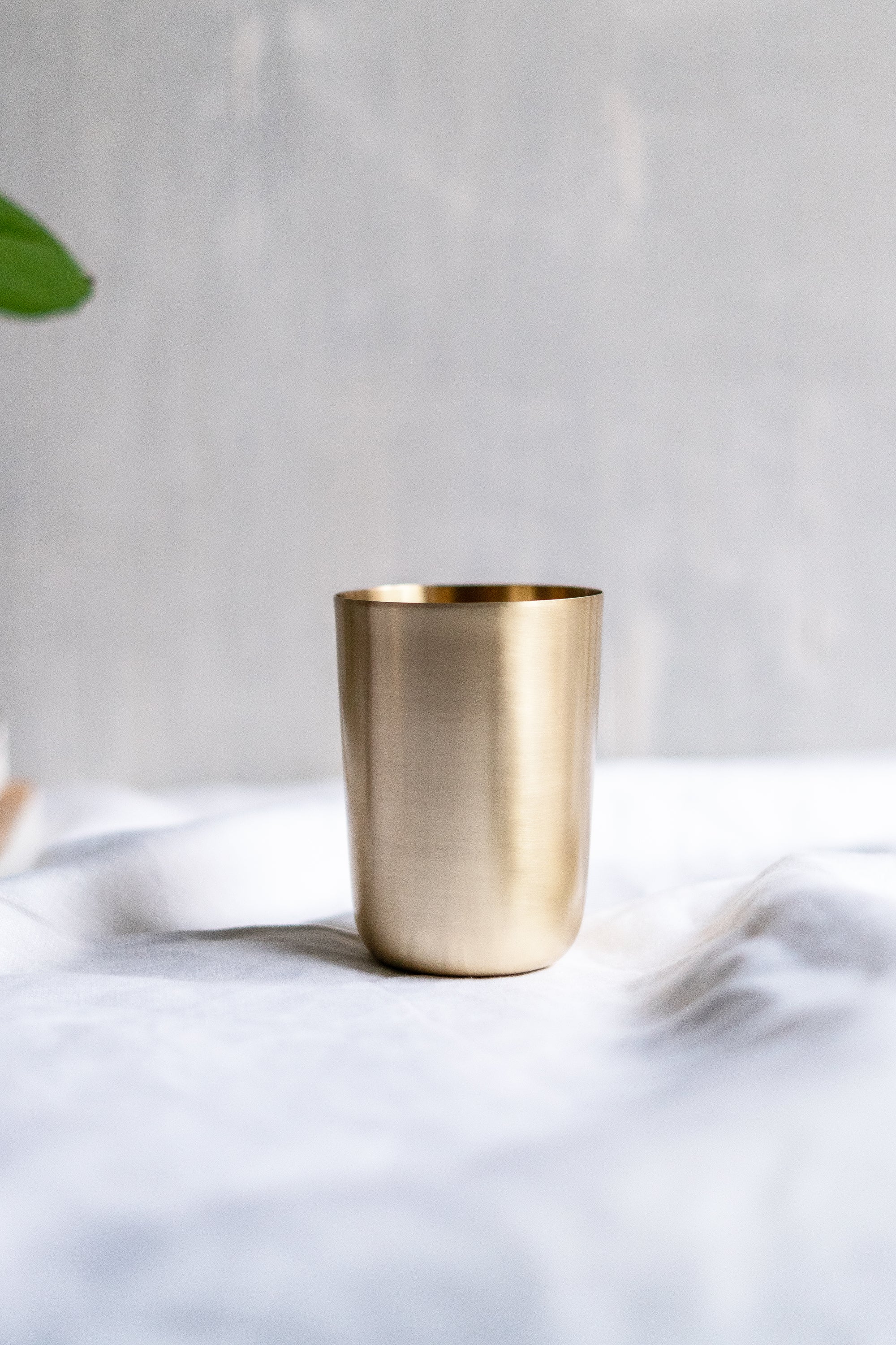 Heirloom Brass Tumbler - Fleck
