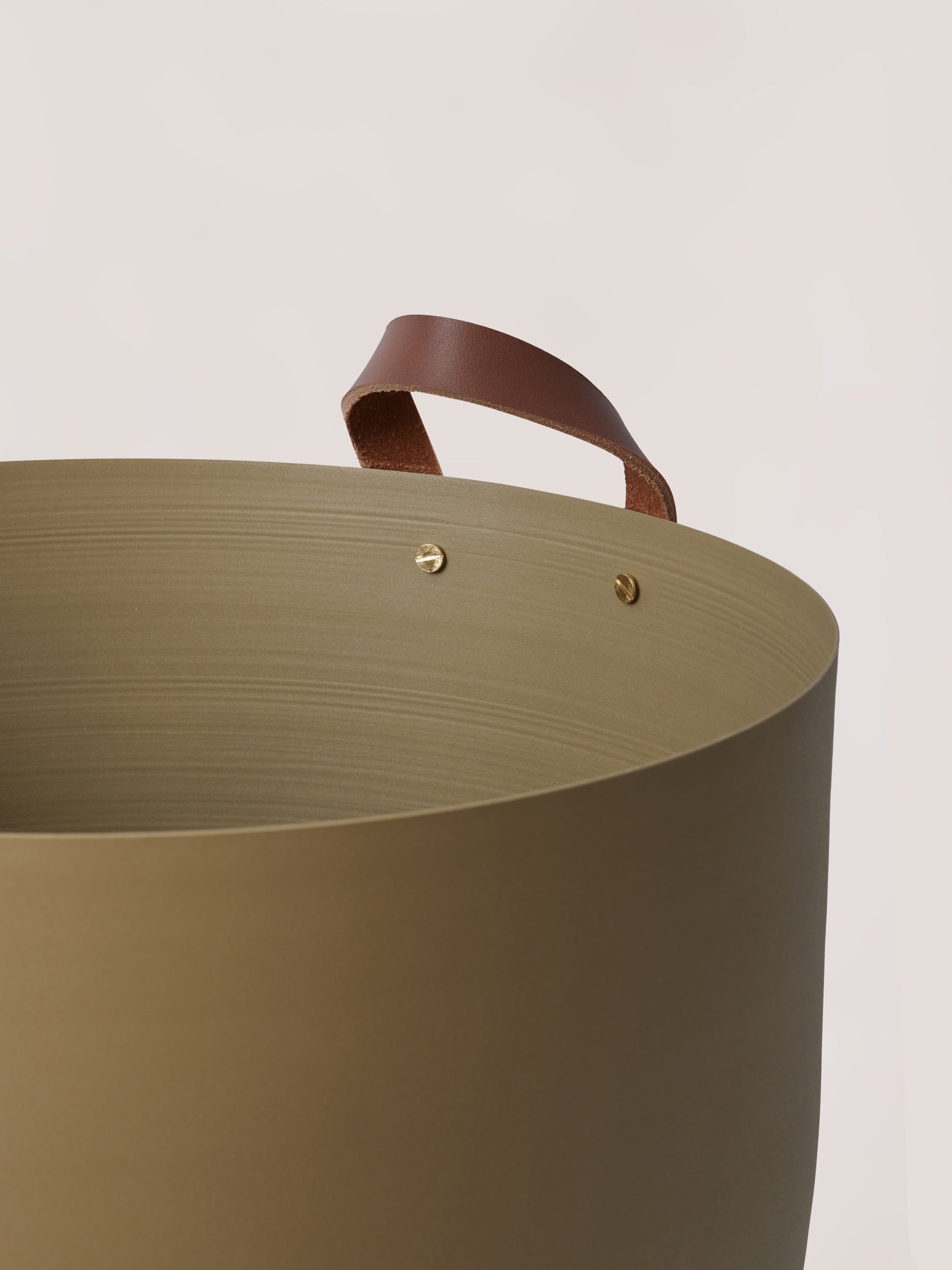 Round Basket - Sand, Large - Fleck