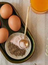 Ilai Handcrafted Stoneware Oblong Plate - Fleck