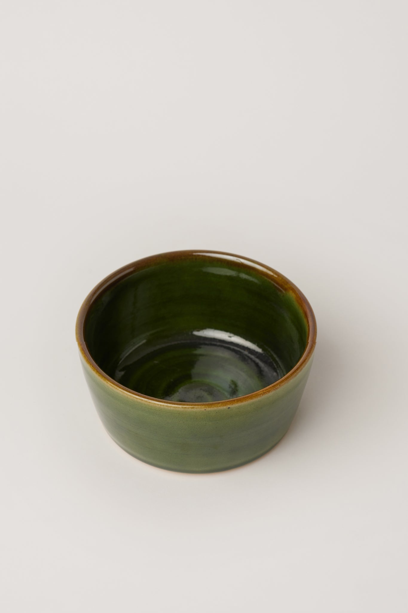 Ilai Green Stoneware Breakfast Bowl
