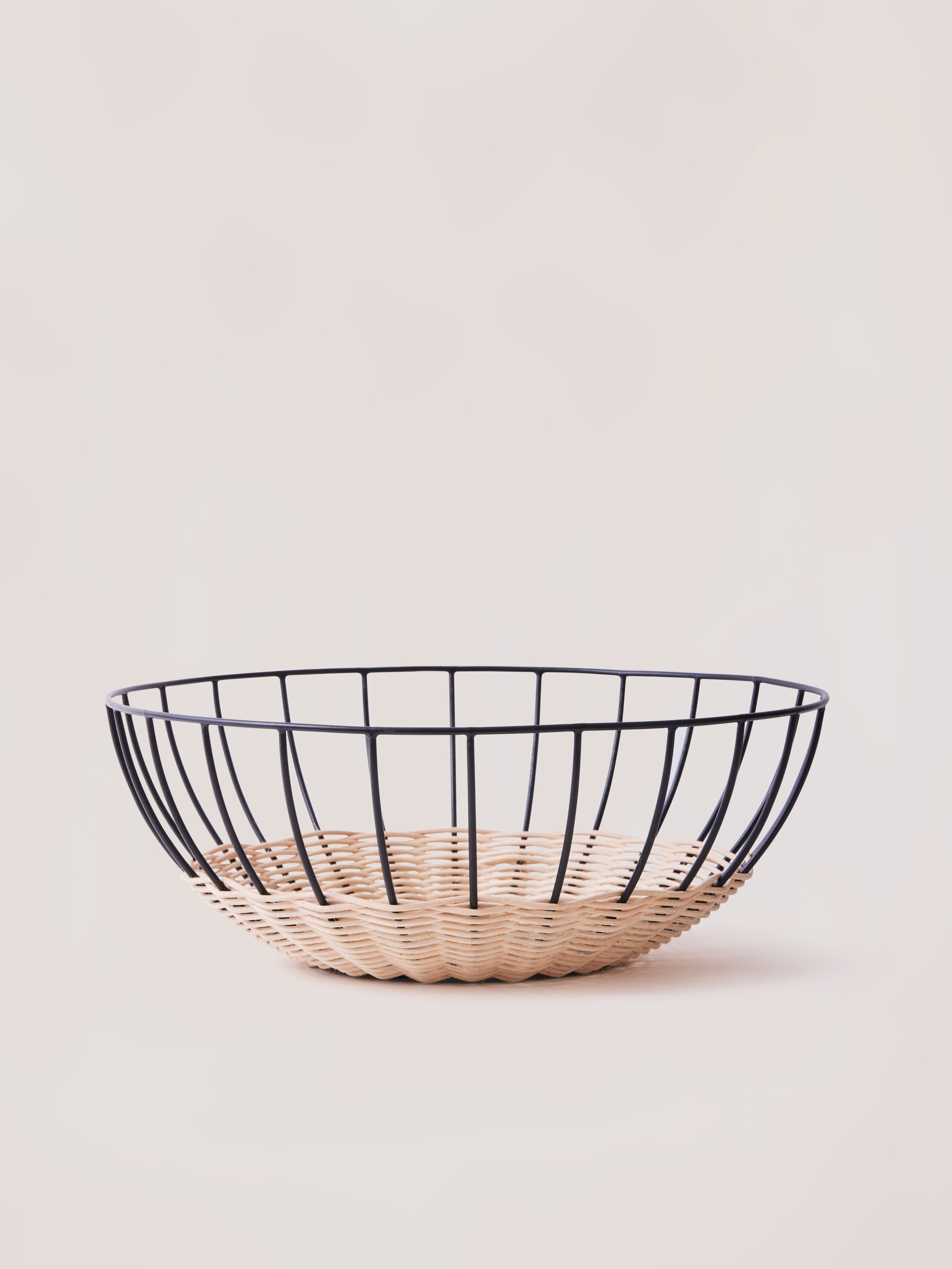 Cabo Natural Rattan Fruit Basket - Fleck