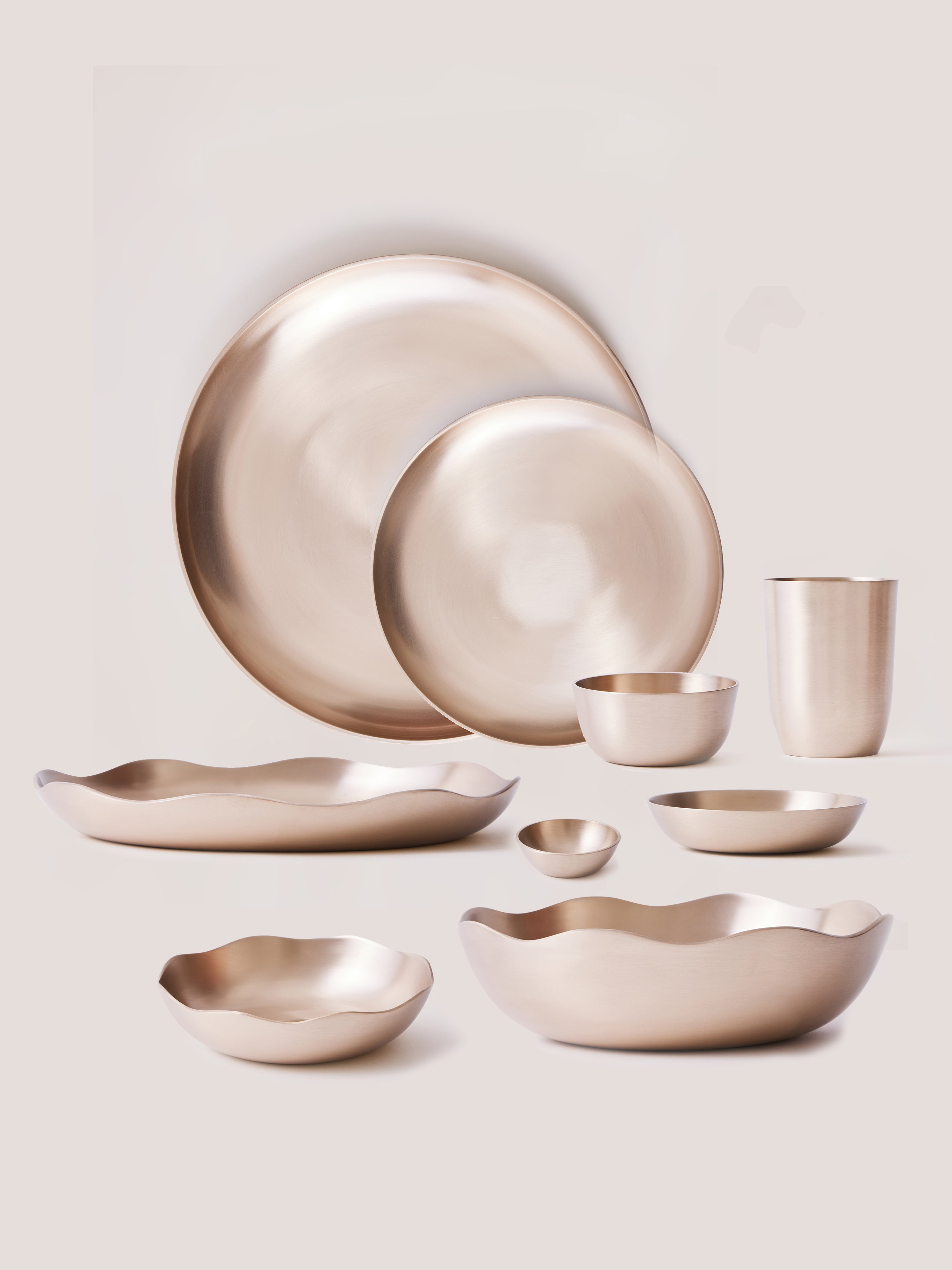 Luxe kansa dinner set