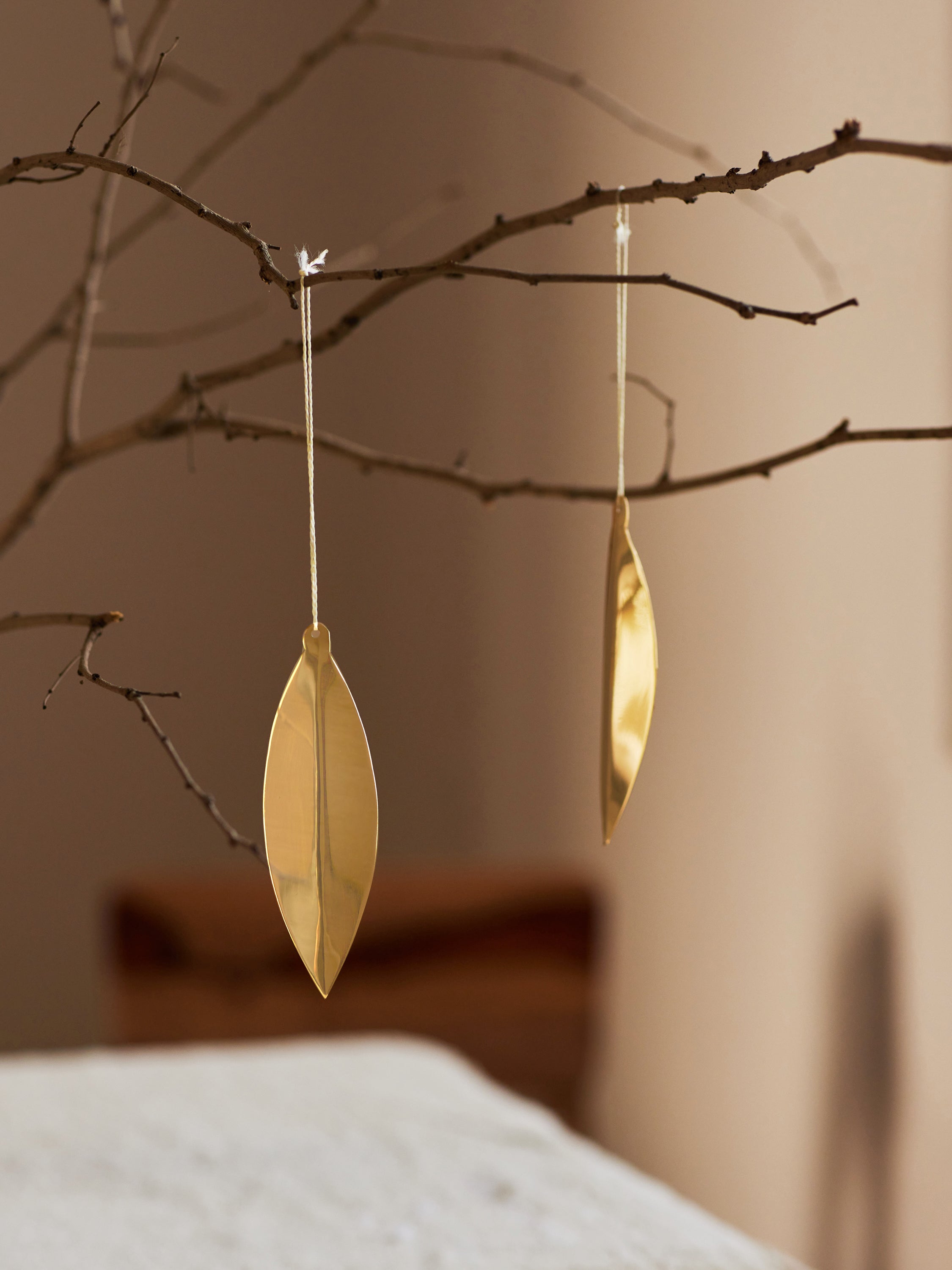 Christmas tree Brass ornaments