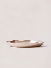 Luxe Kansa Bronze Floral Snack Plate 8.5 inch