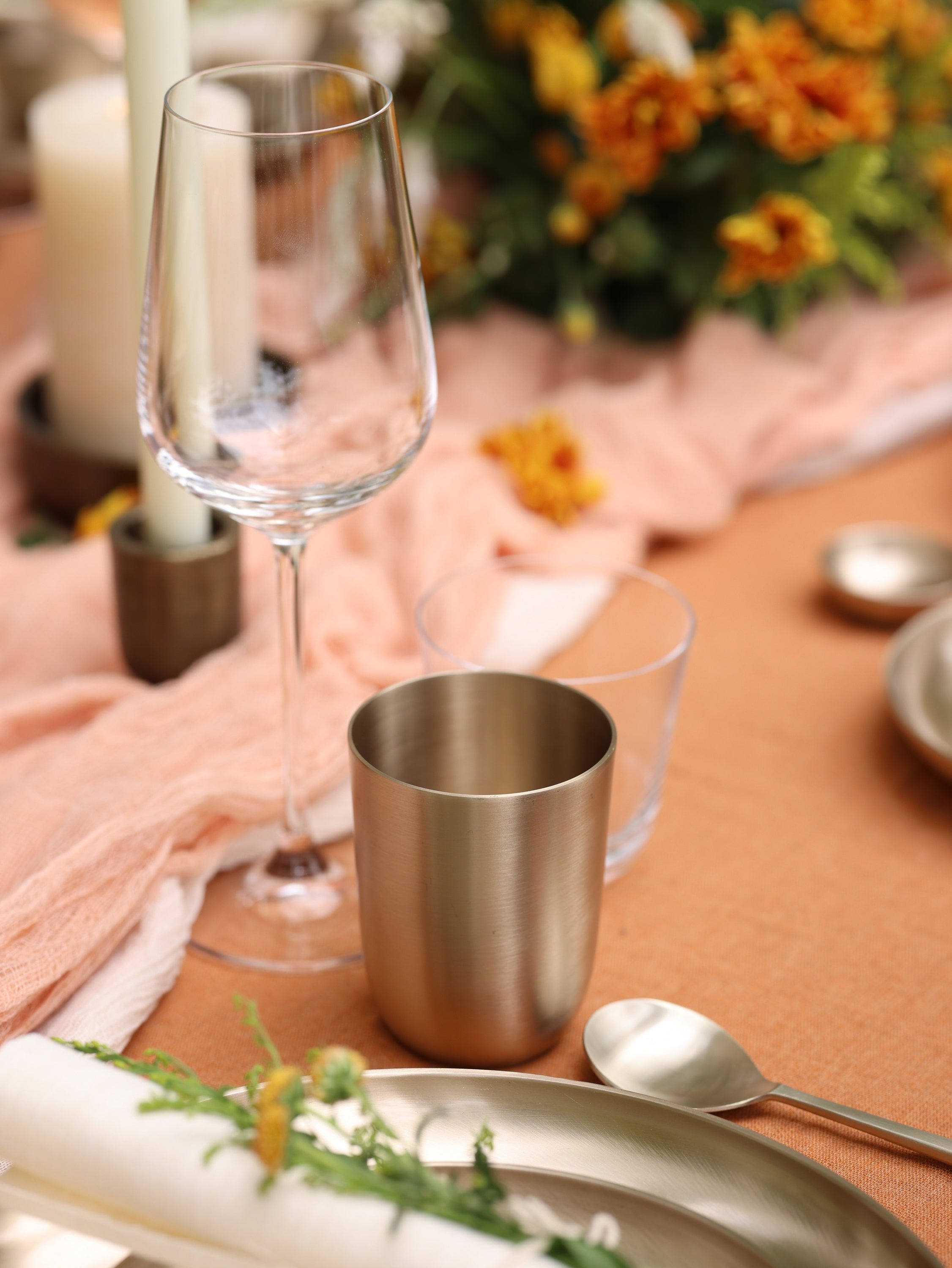 Luxury Bronze Tumbler