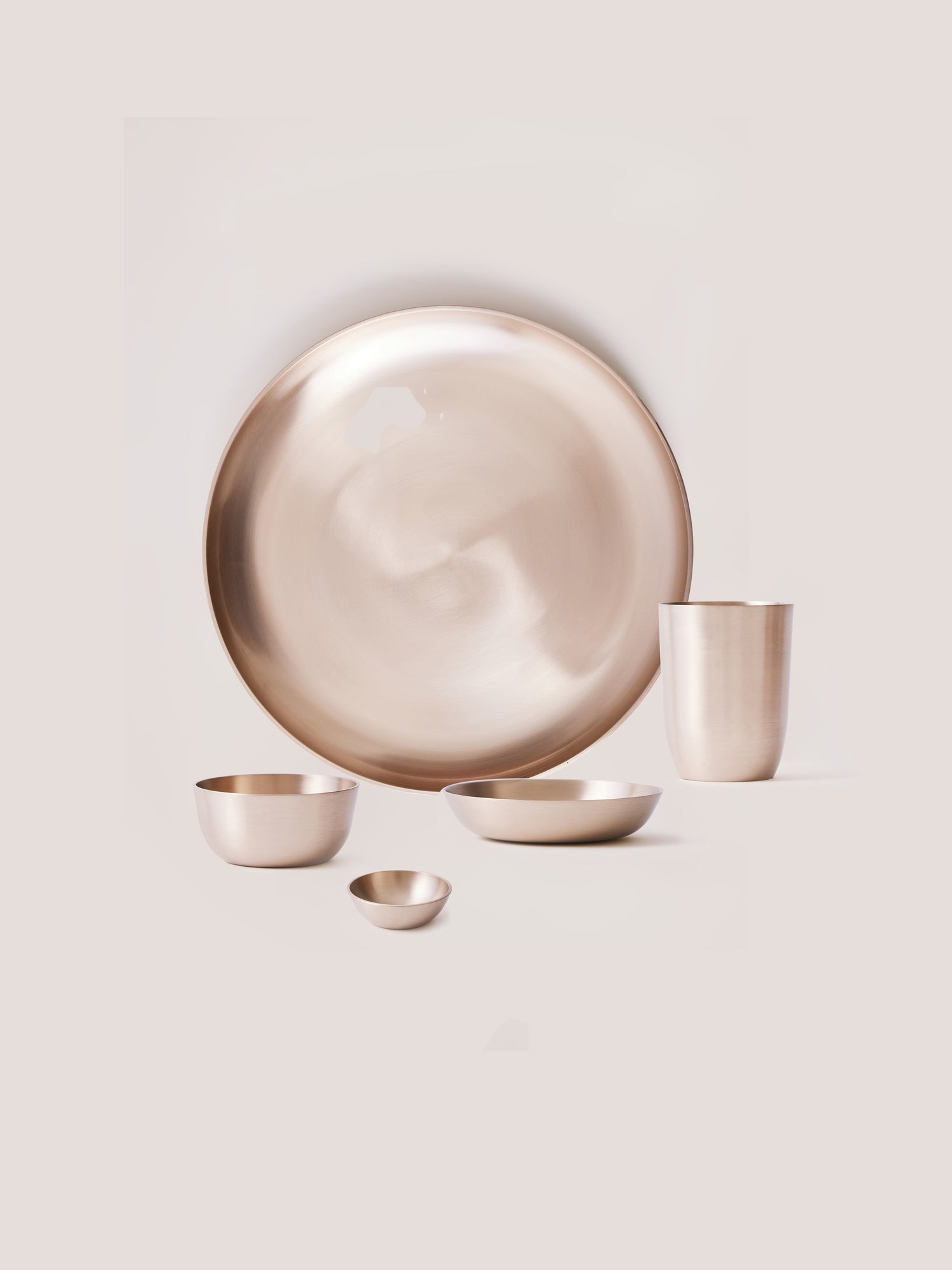 Luxury kansa dinner set