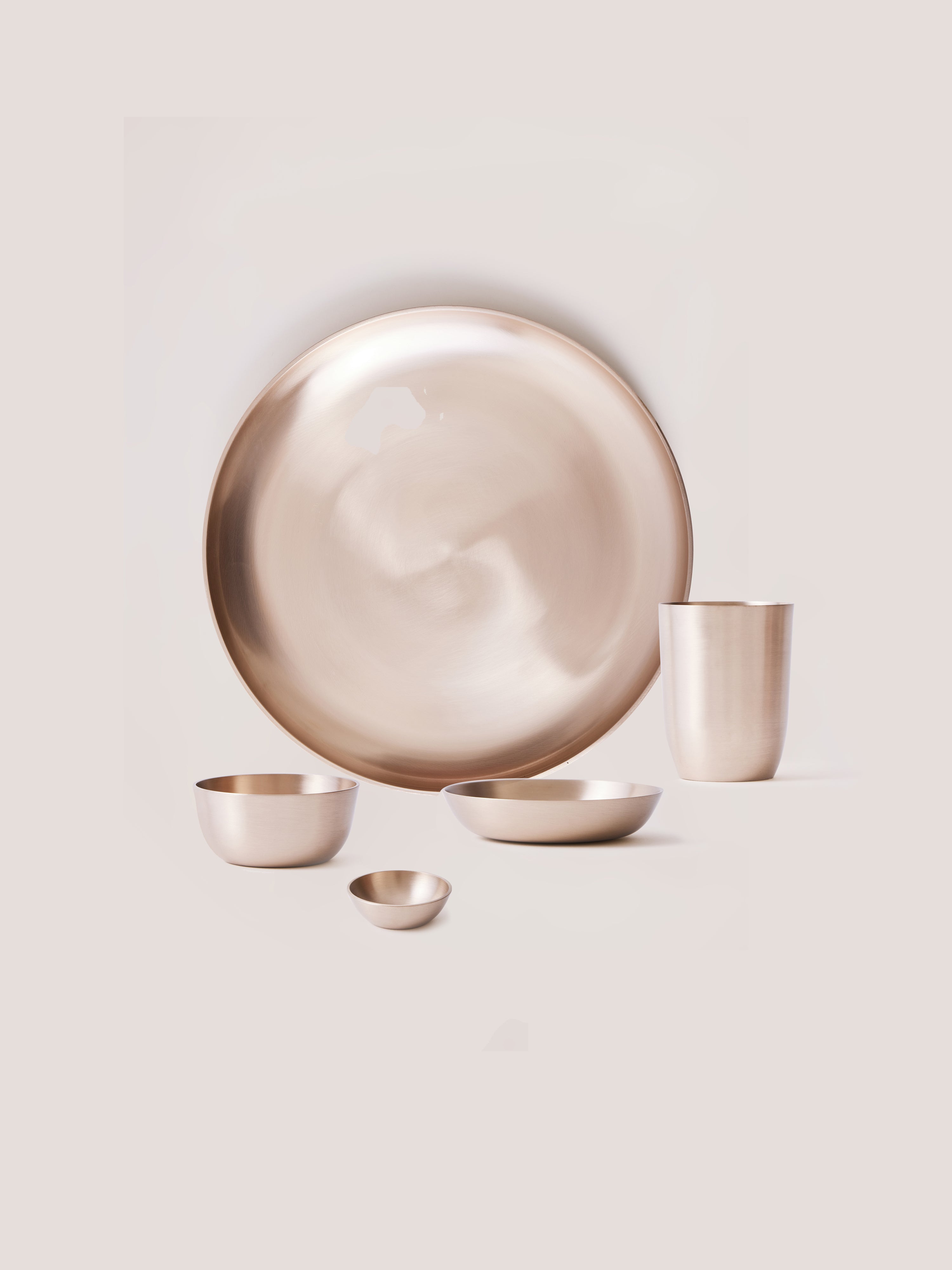 Luxury kansa dinner set