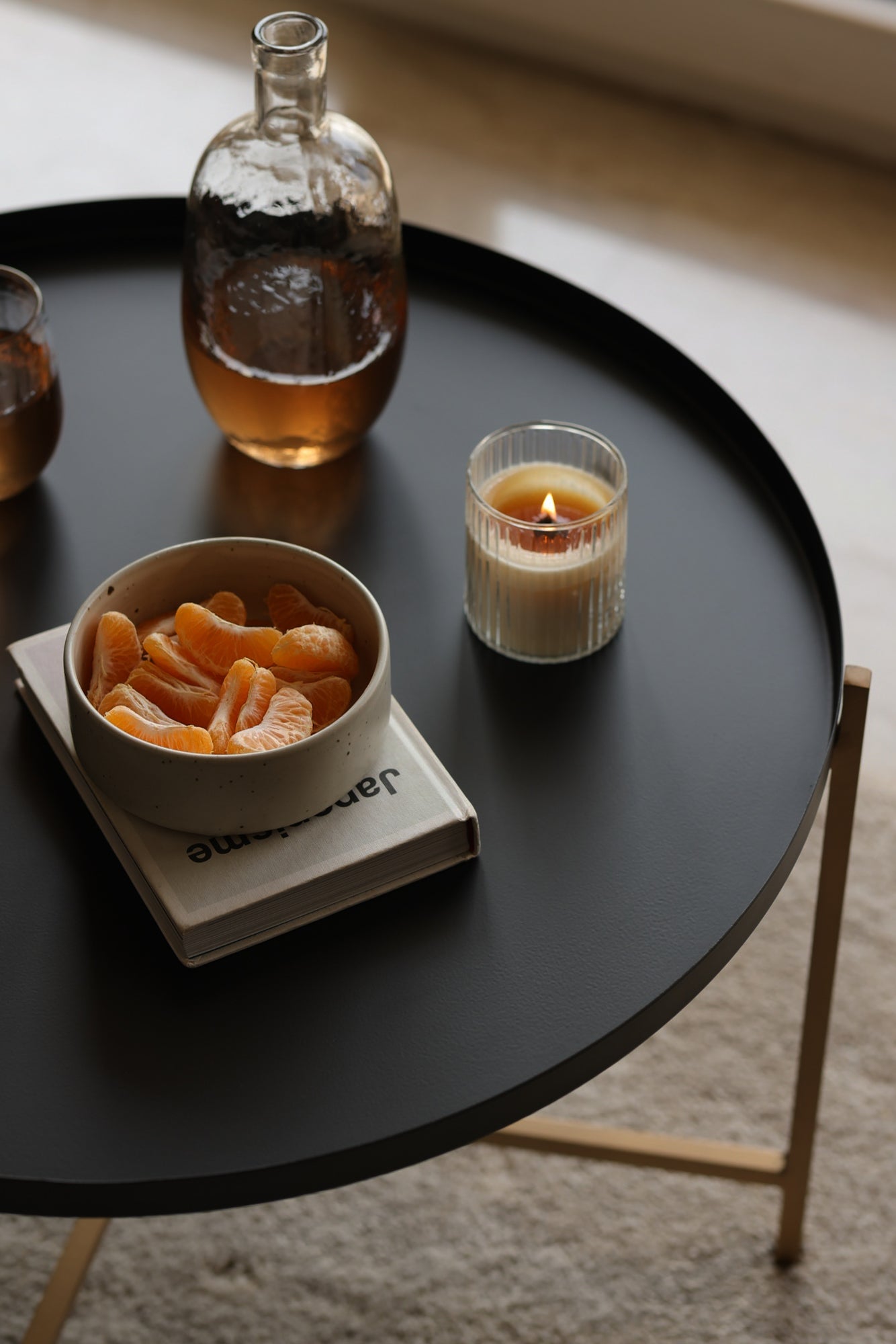 Black Coffee table for living room