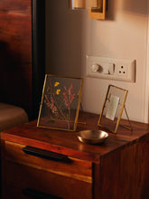 Photo Frames Set, Brass & Glass moodshot