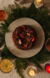 Pista Marble Platter - Fleck
