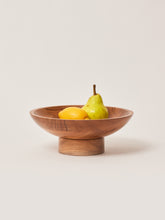 Wooden Raise Curve Bowl for Fruits.