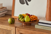 Raise Flat Bowl, Acacia Wood - Fleck